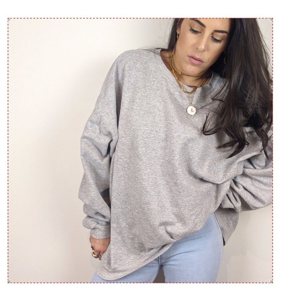 VINTAGE Classic Hanes oversized BF sweatshirt